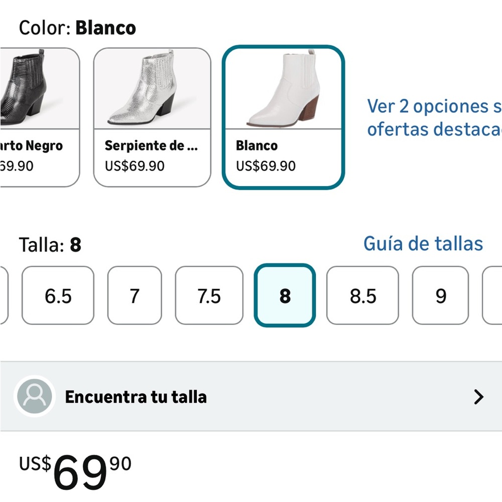 White Ankle Boots